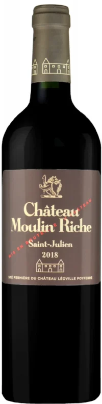 Шато Мулен Риш Сен-Жульен 2018 1,5л (Chateau Moulin Riche Saint-Julien 2018 1,5L)
