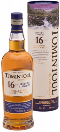 Томинтул Спейсайд Гленливет 16 лет в п/у (Tomintoul Speyside Glenlivet 16 Years Old in g/b)