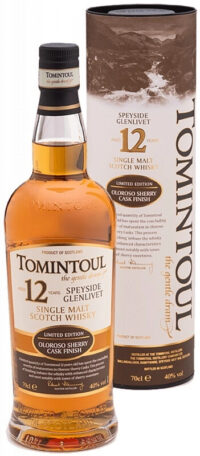 Томинтоу Олоросо Шерри Каск Финиш 12 лет в п/у (Tomintoul Oloroso Sherry Cask Finish 12 Years Old in g/b) Томинтоу Олоросо Шерри Каск Финиш 12 лет в п/у (Tomintoul Oloroso Sherry Cask Finish 12 Years Old in g/b)