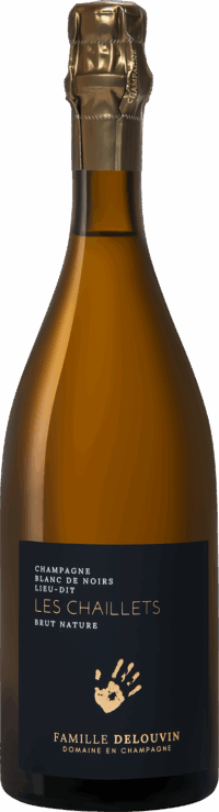 Фамий Делувен Лье-ди Ле Шайе Блан Де Нуар Брют Натюр 2019 (Famille Delouvin Lieu-Dit Les Chaillets Blanc De Noirs Brut Nature 2019)