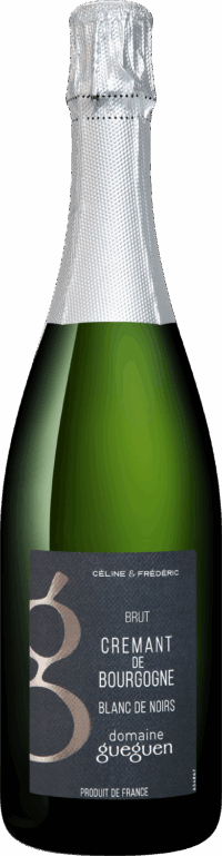 Селин Э Фредерик Геген  Блан Де Нуар Креман Де Бургонь 2023 (Celine et Frederic Gueguen Blanc de Noirs Cremant de Bourgogne 2023)