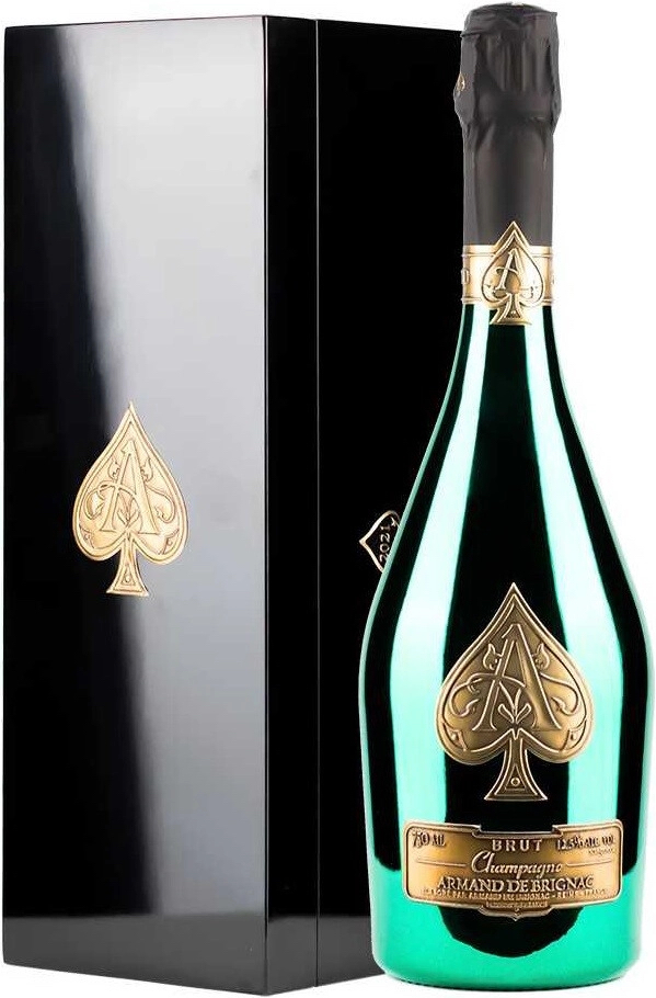 Арман де Бриньяк Брют в п/у (Armand de Brignac Brut in g/b)