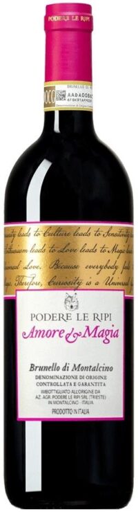 Подере ле Рипи Аморе э Маджиа Брунелло ди Монтальчино 2018 (Podere le Ripi Amore e Magia Brunello di Montalcino 2018)