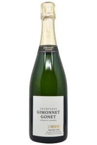 Жимонне Гоне Л'Орижин Блан де Блан Гран Крю Брют 2021 (Gimonnet Gonet L'Origine Blanc de Blancs Grand Cru Brut 2021)