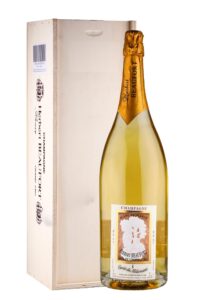 Эрбер Бофор Кюве дю Меломан Блан де Блан в п/у 3л  (Herbert Beaufort Cuvee du Melomane Blanc de Blanc in g/b 3L)