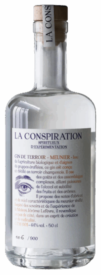 Ля Конспирасьон Джин де Терруар - Менье в п/у (La Conspiration Gin de Terroir - Meunier in g/b) Ля Конспирасьон Джин де Терруар - Менье в п/у (La Conspiration Gin de Terroir - Meunier in g/b)