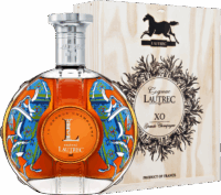 Лотрек X.O. Экстра Гранд Шампань в п/у (Lautrec X.O. Extra Grande Champagne in g/b)