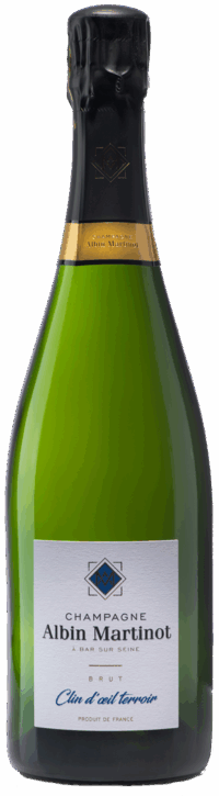 Албан Мартино Клан д' Ой Терруар Брют 2017 (Albin Martinot Clin d'Oeil Terroir Brut 2017)