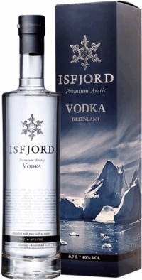 Исфьорд Премиум Арктик Водка в п/у (Isfjord Premium Arctic Vodka in g/b)