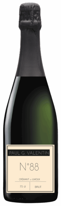Поль Ж. Валантан Креман де Лиму No88 Брют 2022 (Paul G. Valentin Cremant de Limoux No88 Brut 2022)