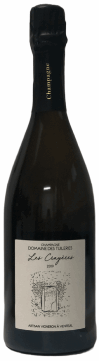 Домен де Тюильри Ле Крайер Брют Натюр 2019 (Domaine des Tuileries Les Crayeres Brut Nature 2019)