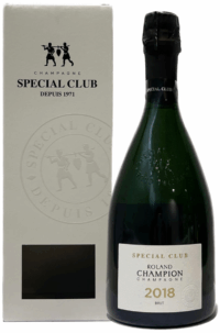 Ролан Шампьон Спешл Клаб Блан де Блан Гран Крю Брют 2018 в п/у (Roland Champion Special Club Blanc de Blancs Grand Cru Brut 2018 in gift box)