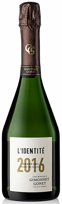 Жимонне Гоне Л'Идантите Блан де Блан Гран Крю Экстра Брют 2016 (Gimonnet Gonet L'Identite Blanc de Blancs Grand Cru Extra Brut 2016)