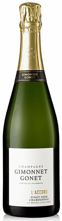 Жимонне Гоне Л'Аккор Ассамбляж Брют 2021 (Gimonnet Gonet L'Accord Assemblage Brut 2021)
