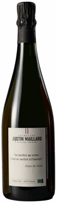 Жюстан Майяр Блан де Нуар Брют Натюр 2020 1.5л (Justin Maillard Blanc de Noirs Brut Nature 2020 1.5L)