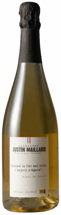 Жюстан Майяр Блан де Блан Брют Натюр 2017 (Justin Maillard Blanc de Blancs Brut Nature 2017)