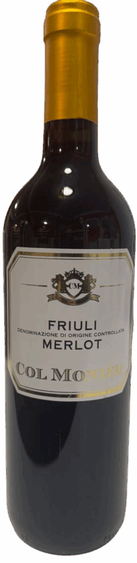 Кол Монье Мерло Фриули Д.О.К. 2021 (Col Monier Merlot Friuli D.O.C. 2021)