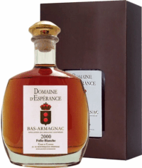 Домен д'Эсперанс Ба-Арманьяк Фоль Бланш 2000 в п/у (Domaine d'Esperance Bas-Armagnac AOC Folle Blanche 2000 in g/b) Домен д'Эсперанс Ба-Арманьяк Фоль Бланш 2000 в п/у (Domaine d'Esperance Bas-Armagnac AOC Folle Blanche 2000 in g/b)