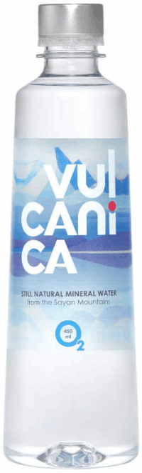 Питьевая вода Вулканика негазированная 450мл (Still natural mineral water Vulcanica 450ml)
