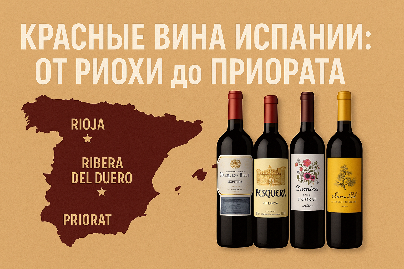Красные вина Испании