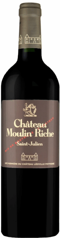 Шато Мулен Риш 2-е вино Шато Леовиль Пуаферре Сен-Жюльен 2018 (Chаteau Moulin Riche 2-em vin Сhateau Leoville Poyferre Saint-Julien 2018)