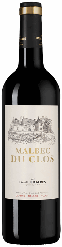 Кло Тригедина Каор Мальбек дю Кло 2022 (Clos Triguedina Cahors Malbec du Clos 2022)