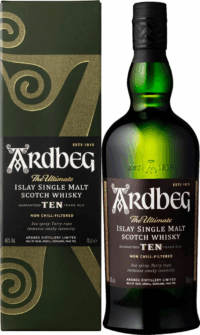 Ардбег 10-летний Сингл Молт в п/у (Ardbeg 10 YO Single Malt in g/b)