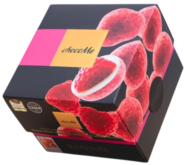 chocoMe Сублимированная малина с белым шоколадом и тертой малиной (120 гр.) chocoMe Сублимированная малина с белым шоколадом и тертой малиной (120 гр.)