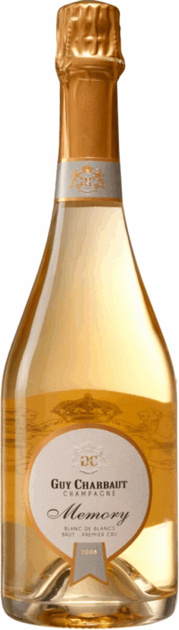 Ги Шарбо Мемори Блан де Блан Брют Премье Крю 2008  (Guy Charbaut Memory Blanс de Blancs Brut 1er Cru 2008)