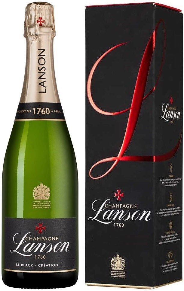 Лансон Ле Блэк Креасьон Брют 2019 в п/у (Lanson Le Black Creation Brut 2019 in g/b)