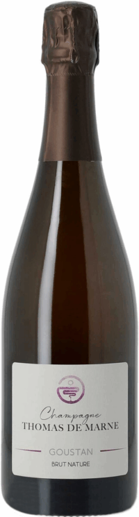 Тома де Марн Густан Блан де Нуар Брют Натюр 2018 1.5л (Thomas de Marne Goustan Blanc de Noirs Brut Nature 2018 1.5L)