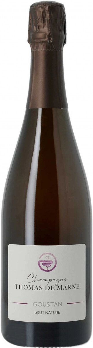 Тома де Марн Густан Блан де Нуар Брют Натюр 2020 (Thomas de Marne Goustan Blanc de Noirs Brut Nature 2020)