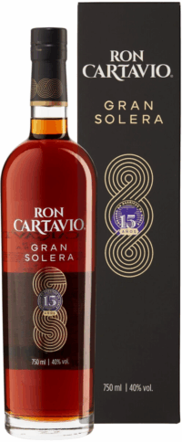 Картавио Гран Солера 15-летний в п/у (Cartavio Gran Solera 15 Anos in g/b)