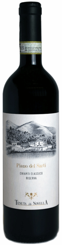 Тенута ля Новелла Пиано дел Сарти Кьянти Классико Ризерва 2017 (Tenuta la Novella Piano del Sarti Chianti Classico Riserva 2017)