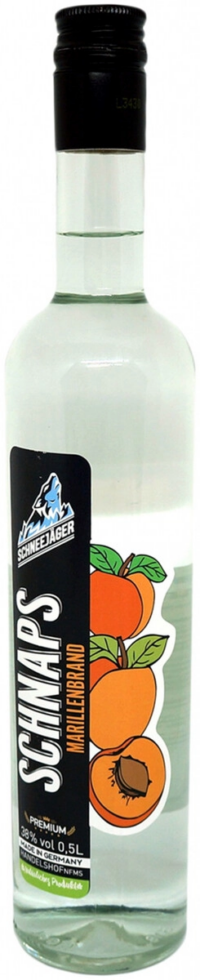 Шнее Егер Абрикос 0.5л (Schnee Jager Marillenbrand 0.5L)