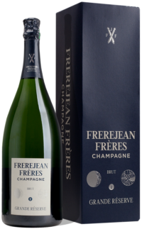 Шампань Фрержан Фрэр Гранд Резерв Брют 1.5л в п/у (Champagne Frerejean Frères Grande Reserve Brut 1.5L in g/b) Шампань Фрержан Фрэр Гранд Резерв Брют 1.5л в п/у (Champagne Frerejean Frères Grande Reserve Brut 1.5L in g/b)