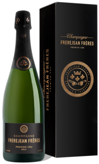 Шампань Фрержан Фрэр Премье Крю Брют в п/у (Champagne Frerejean Frères Premier Cru Brut in g/b) Шампань Фрержан Фрэр Премье Крю Брют в п/у (Champagne Frerejean Frères Premier Cru Brut in g/b)
