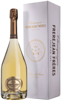 Шампань Фрержан Фрэр Премье Крю Блан де Блан Брют 1.5л в п/у (Champagne Frerejean Frères Premier Cru Blanc de Blancs Brut in g/b 1.5L) Шампань Фрержан Фрэр Премье Крю Блан де Блан Брют 1.5л в п/у (Champagne Frerejean Frères Premier Cru Blanc de Blancs Brut in g/b 1.5L)