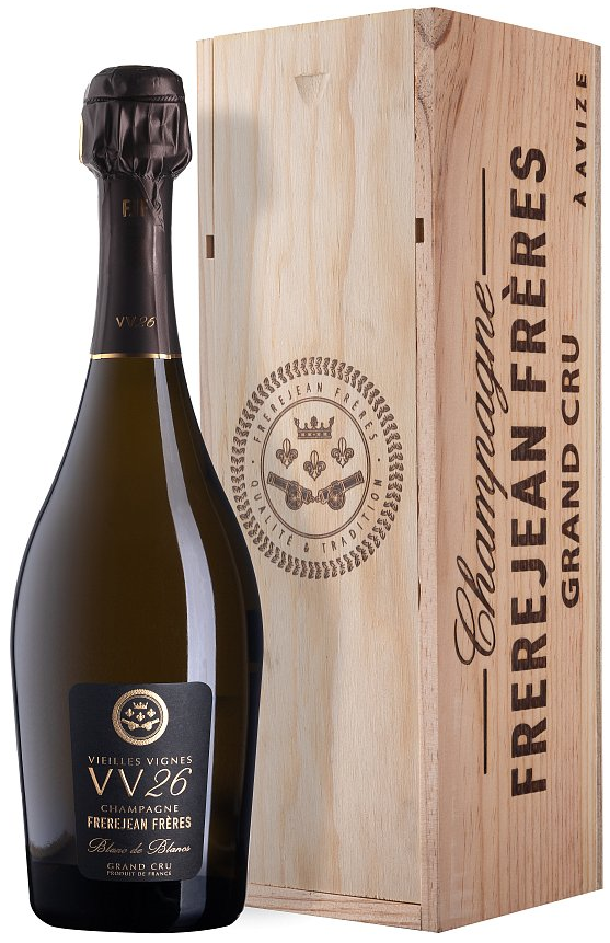 Шампань Фрержан Фрэр Гран Крю ВВ26 Блан де Блан Брют в п/у (Champagne Frerejean Frères Grand Cru VV26 Blanc de Blancs Brut in g/b) Шампань Фрержан Фрэр Гран Крю ВВ26 Блан де Блан Брют в п/у (Champagne Frerejean Frères Grand Cru VV26 Blanc de Blancs Brut in g/b)