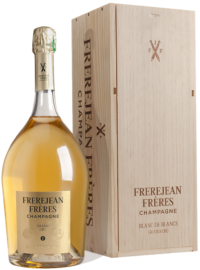Шампань Фрержан Фрэр Гран Крю Блан де Блан Экстра Брют 1.5л в п/у (Champagne Frerejean Frères Grand Cru Blanc de Blancs Extra Brut in g/b 1.5L) Шампань Фрержан Фрэр Гран Крю Блан де Блан Экстра Брют 1.5л в п/у (Champagne Frerejean Frères Grand Cru Blanc de Blancs Extra Brut in g/b 1.5L)