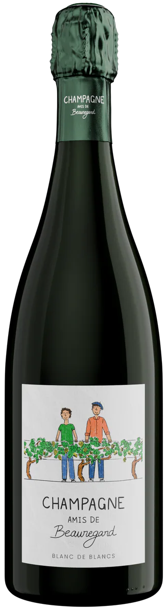 Шампань Ами Де Борегар Блан Де Блан 2021 (Champagne Amis De Beauregard  Blanc de Blancs 2021)