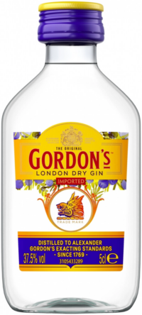 Гордон’с Лондон Драй Джин 50мл (Gordon`s London Dry Gin 50ml)
