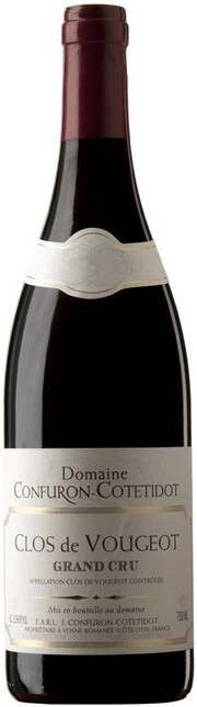 Домен Конфюрон-Коттидо Кло де Вужо Гран Крю 2007 (Domaine Confuron-Cotetidot Clos de Vougeot Crand Cru 2007)